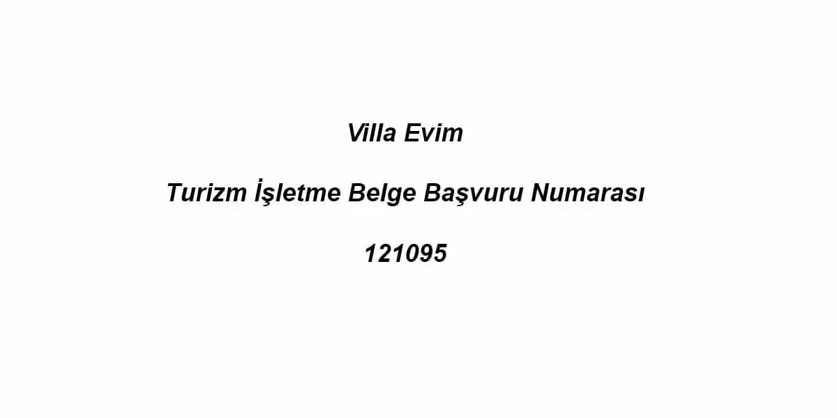Villa Evimiz 115