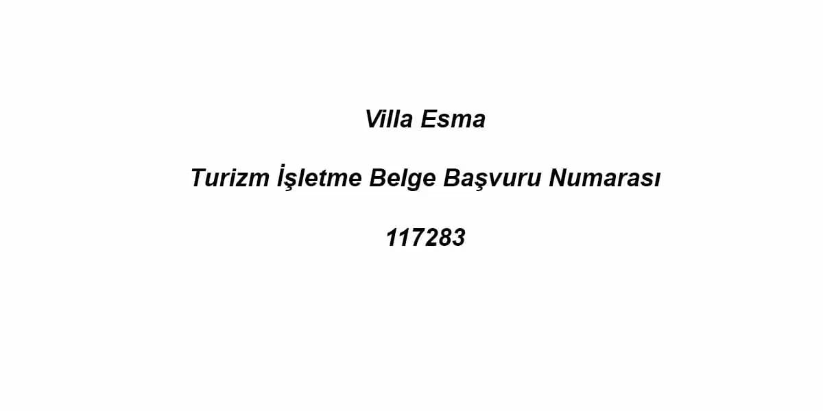 Villa Esin 22